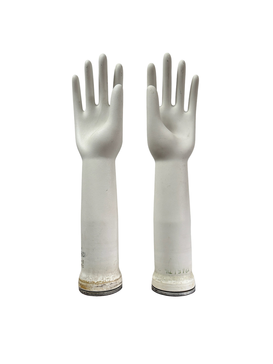 Vintage Antique Industrial Decorative Ceramic Porcelain Glove