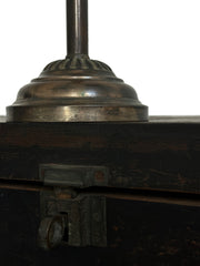 Antique Vintage Industrial Dugdills Brass Table Desk Lamp Light