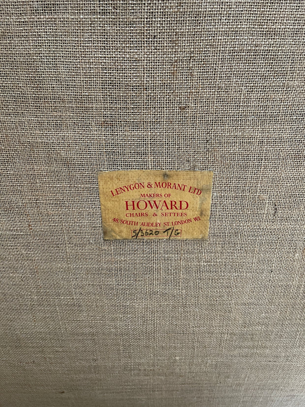 Original Antique Howard & Sons Lenygon & Morant Bridgewater Armchair Chair
