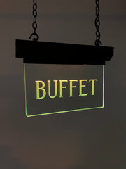 Antique Vintage Art Deco Internalite Illuminated Buffet Advertising Sign