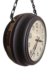 Double Sided Smiths Sectric Factory Railway Station Clock