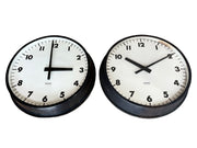 Vintage Antique Industrial Gent Gents Of Leicester Railway Station Factory Wall Clock