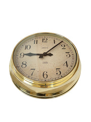 Vintage Antique Industrial Magneta Brass Factory Wall Clock