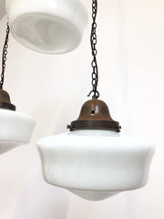 Church Opaline Glass Pendant Lights