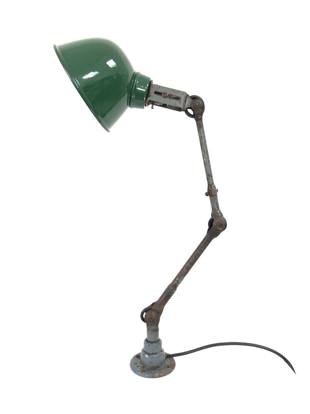 Vintage Industrial Dugdills Factory Table Wall Lamp Light